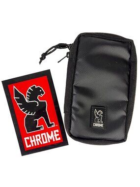 Chrome Tech Accessory Zip Pouch Strap Mount w/Sticker Discontinued Messenger Bag